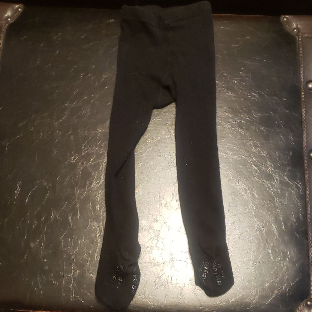 Baby gap true black tights